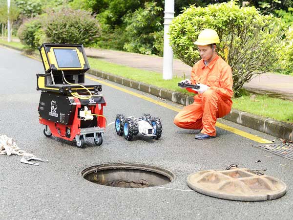 庄浪管道机器人检测